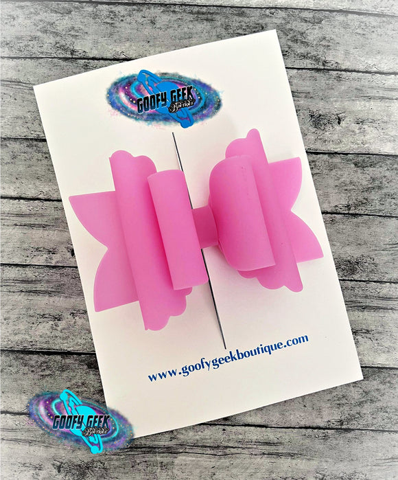 Light Pink 4 inch Pool Bow