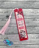 Be A Good Girl And Spread Those Pages Bookmark