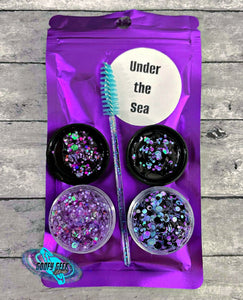 Under The Sea Hair & Body Glitter Set